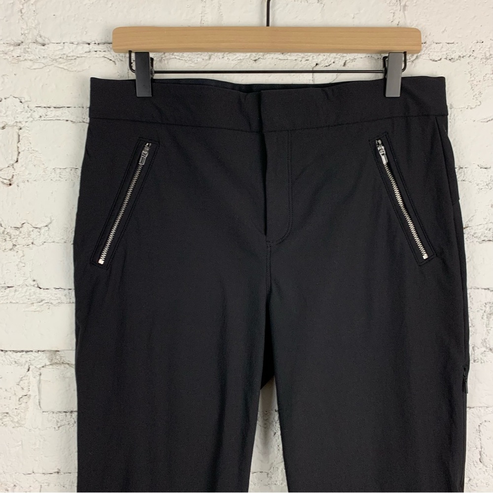 Athleta Black Straight Leg Pants - Picture 3 of 13